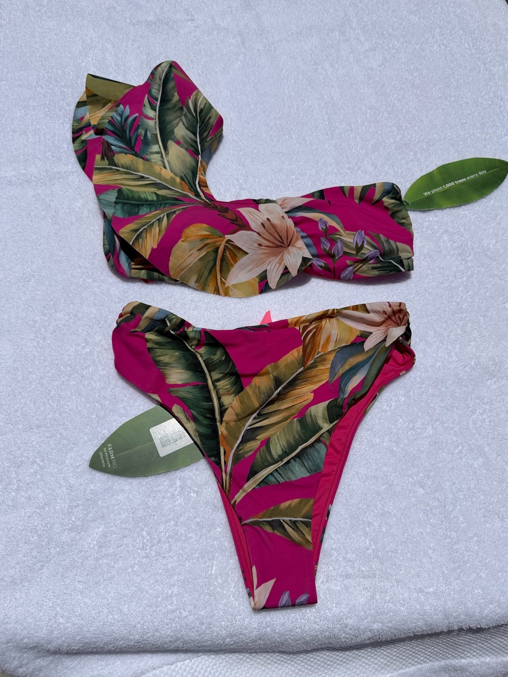 Set - Farm Rio Tropicalia Ruffle Bikini
